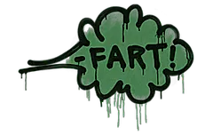 Sealed Graffiti | Fart