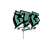 Sealed Graffiti | GTG (Frog Green)