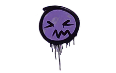 Sealed Graffiti | Grimace