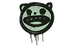 Sealed Graffiti | Happy Cat