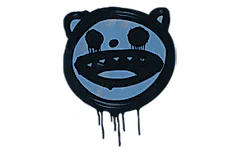 Sealed Graffiti | Happy Cat