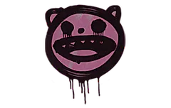 Sealed Graffiti | Happy Cat