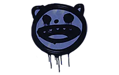 Sealed Graffiti | Happy Cat