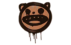 Sealed Graffiti | Happy Cat