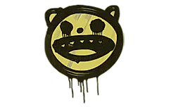 Sealed Graffiti | Happy Cat