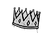 Sealed Graffiti | King Me (Shark White)