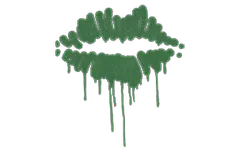 Sealed Graffiti | Kiss