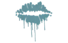 Sealed Graffiti | Kiss