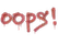 Sealed Graffiti | Oops (Blood Red)