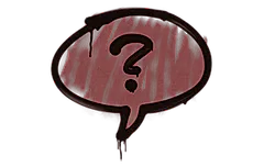 Sealed Graffiti | Question Mark