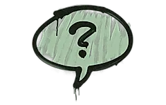 Sealed Graffiti | Question Mark