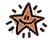 Sealed Graffiti | Shining Star (Tiger Orange)