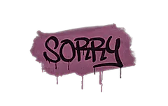Sealed Graffiti | Sorry