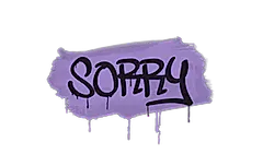 Sealed Graffiti | Sorry