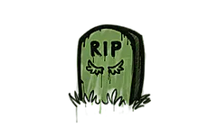 Sealed Graffiti | Tombstone