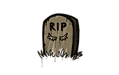 Sealed Graffiti | Tombstone