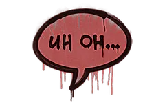 Sealed Graffiti | Uh Oh