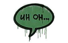 Sealed Graffiti | Uh Oh