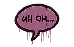 Sealed Graffiti | Uh Oh