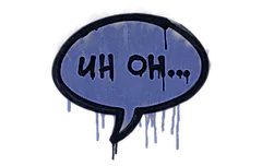 Sealed Graffiti | Uh Oh