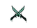 Sealed Graffiti | X-Knives (Frog Green)