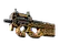 Souvenir P90 | Run and Hide (Well-Worn)