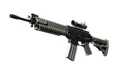 SG 553 | Damascus Steel