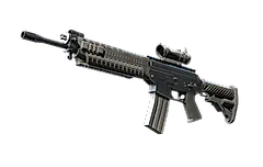 SG 553 | Damascus Steel