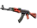 StatTrak™ AK-47 | Red Laminate (Minimal Wear)