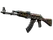 StatTrak™ AK-47 | Uncharted (Well-Worn)
