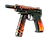 StatTrak™ CZ75-Auto | Tigris (Battle-Scarred)