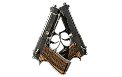 Dual Berettas | Black Limba