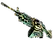 StatTrak™ M249 | Emerald Poison Dart (Minimal Wear)