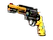 StatTrak™ R8 Revolver | Banana Cannon (Well-Worn)