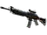 StatTrak™ SG 553 | Heavy Metal (Well-Worn)