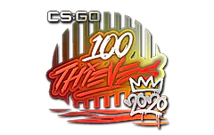 Sticker | 100 Thieves | 2020 RMR