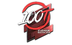 Sticker | 100 Thieves | Boston 2018