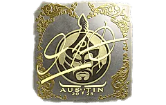 Sticker | 910 (Gold) | Austin 2025