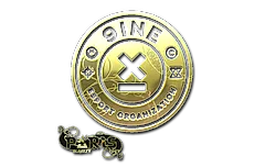 Sticker | 9INE (Gold) | Paris 2023