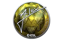 Sticker | ALEX (Foil) | Katowice 2019