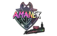 Sticker | AMANEK (Holo) | Stockholm 2021