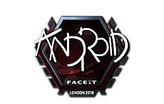 Sticker | ANDROID (Foil) | London 2018