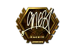Sticker | ANGE1 (Gold) | London 2018