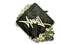 Sticker | ANNIHILATION (Gold) | Rio 2022