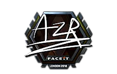 Sticker | AZR (Foil) | London 2018