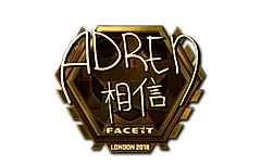 Sticker | AdreN (Gold) | London 2018