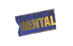 Sticker | Ain't A Rental (Foil)