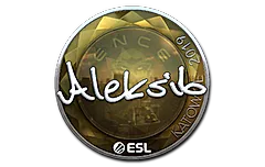 Sticker | Aleksib (Foil) | Katowice 2019