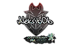 Sticker | Aleksib (Glitter) | Antwerp 2022