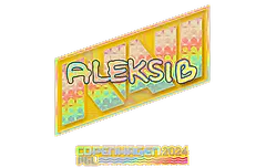 Sticker | Aleksib (Holo) | Copenhagen 2024